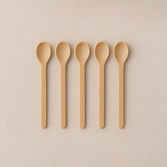 Wheat Straw Teaspoon & Stir Sticks