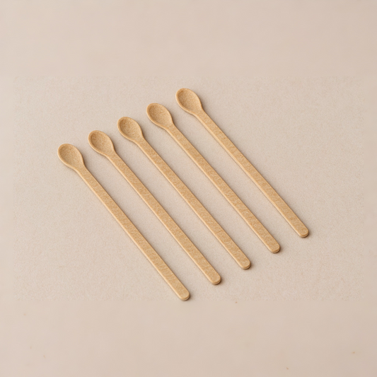 Wheat Straw Teaspoon & Stir Sticks